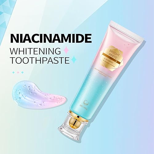 Miniatura 5 de Pasta de dientes blanqueadora de niacinamida, pasta de dientes de niacinamida, refresca el aliento, refresca el aliento, elimina las manchas de los