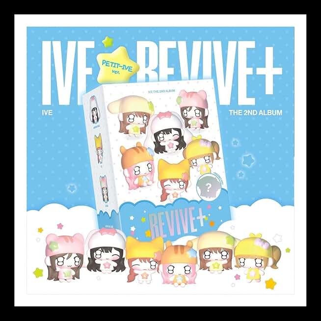 (PETIT-IVE Ver.) IVE REVIVE+ The 2nd Album / QR+Key Ring+Sticker+Book+Photo Card+GIFT (NOT AUDIO DIS