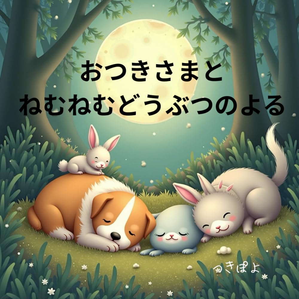おつきさまと ねむねむどうぶつのよる