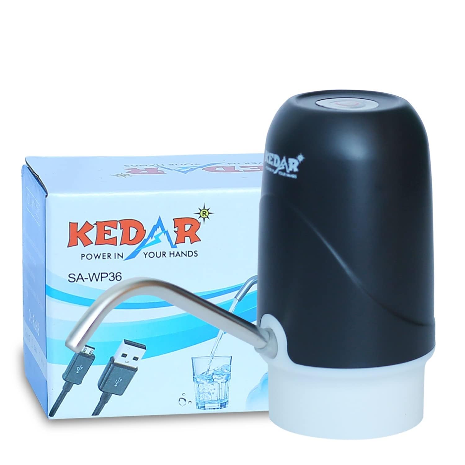 Kedar Automatic Drinking Water Pump Portable Electric Water Dispenser with USB Charging Cable Bottom Loading Water Dispenser(Food Grade,4W, 1200 mAh Battery) (B0CWXQPXK1) Amazon Price History, Amazon Price Tracker