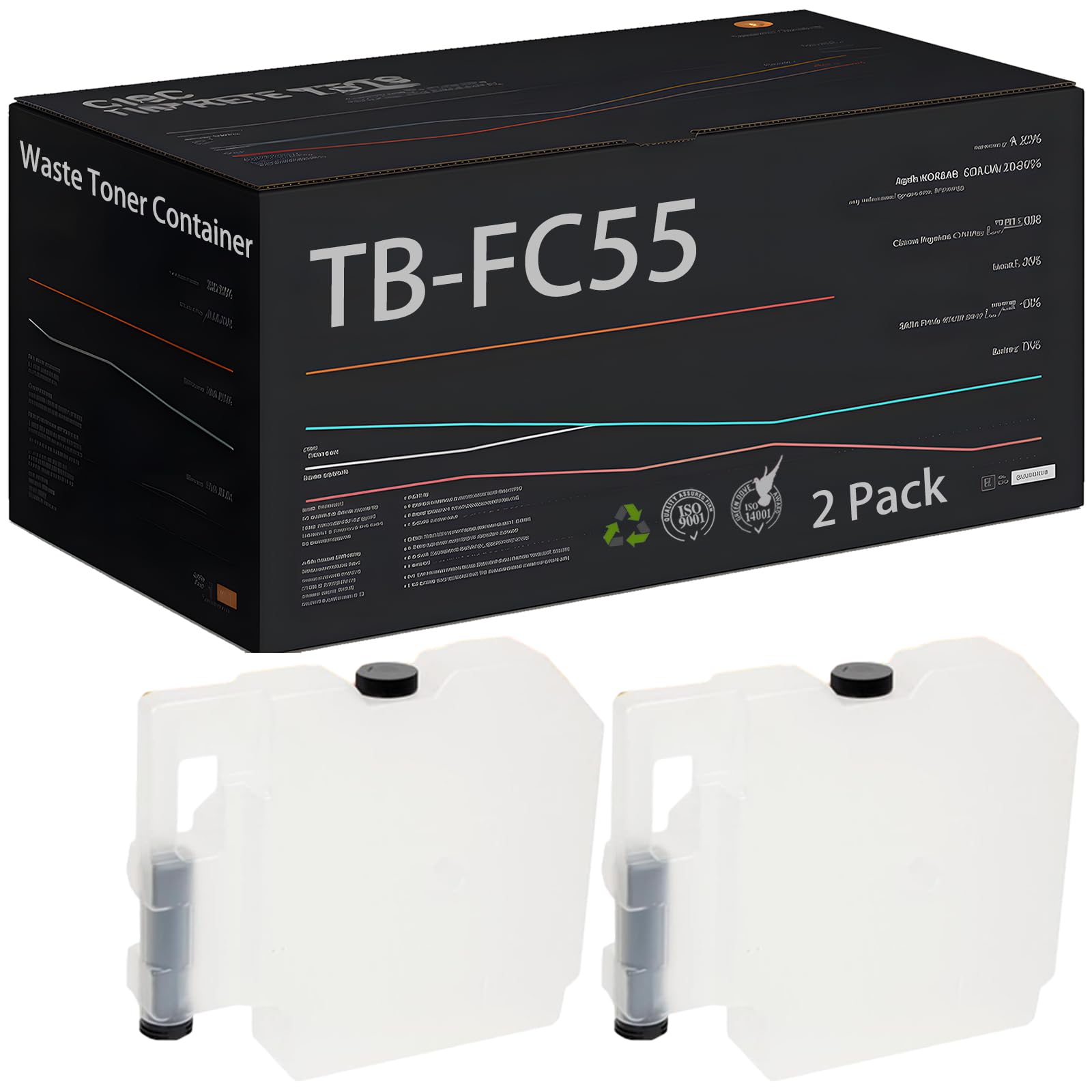 Bac De Récupération Toner Toshiba 6AG00002332 T-FC55E - 120000 Pages Pour E-Studio