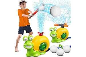 Toy Factory Game: 2 in 1 Water Sprinkler Baseball Toy Set for...
