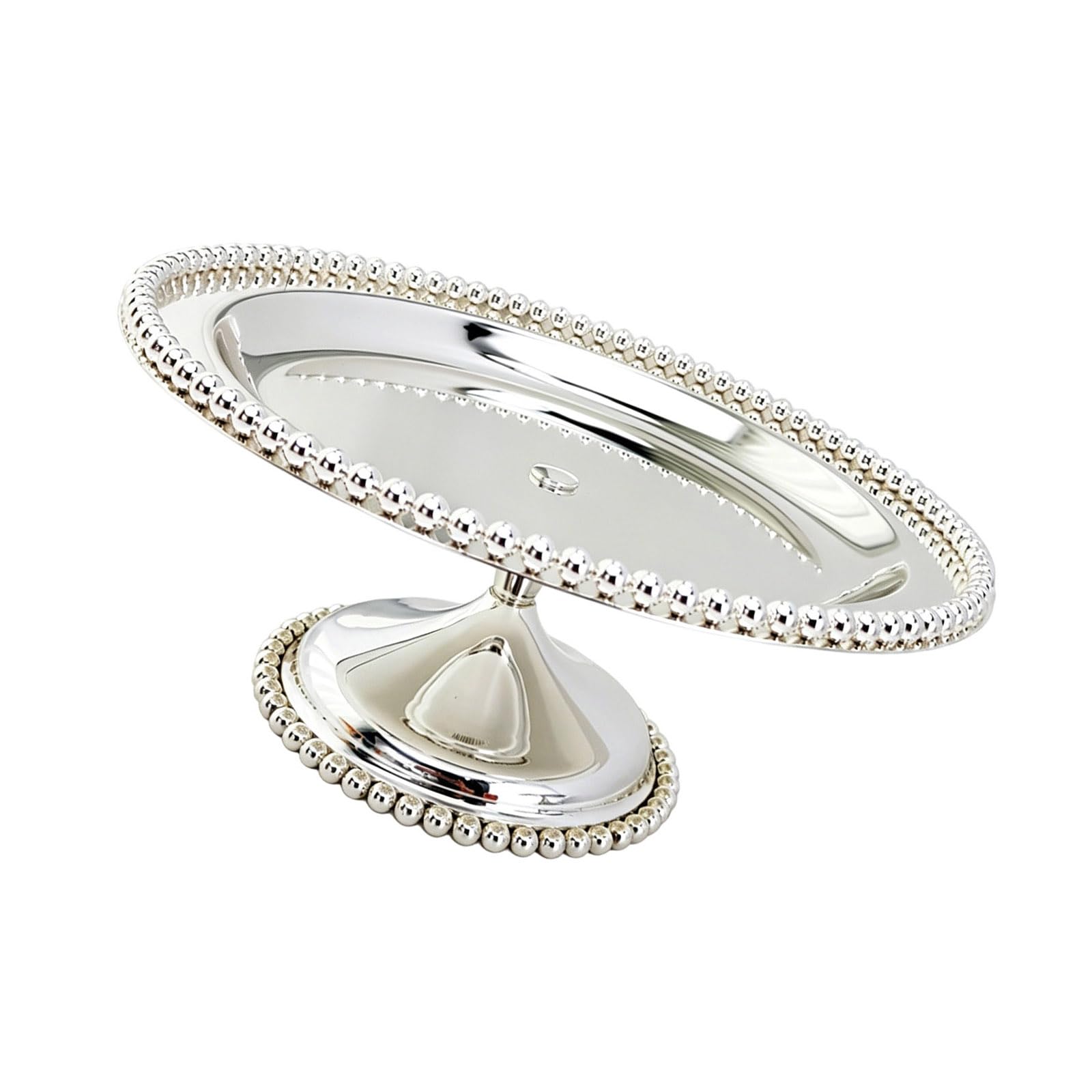 PANGBOER Multipurpose 304 Stainless Steel Snacks Plate Fruit Tray Serving Platter for Family Gatherings Kitchen Essential Rustproof Kitchen Tray