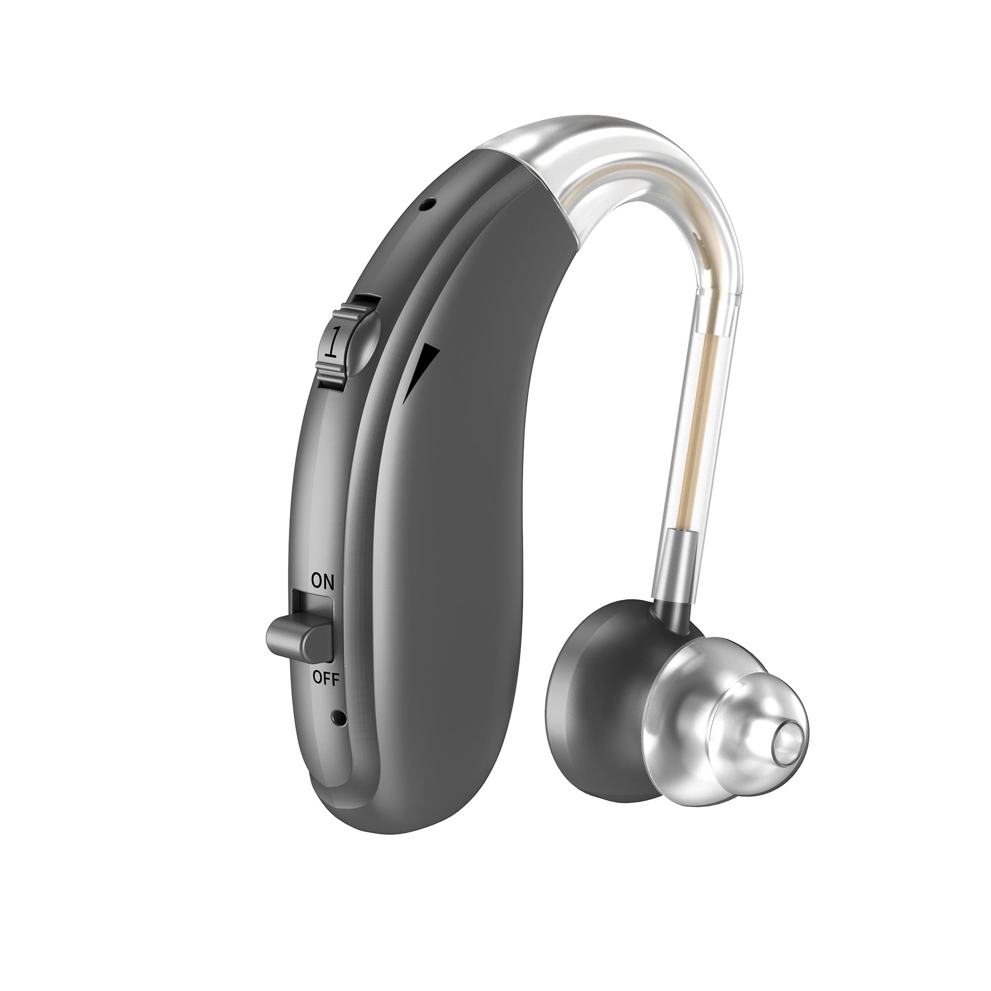 Fastwell F27 Rechargeable Hearing Aid, Grey - Image 1