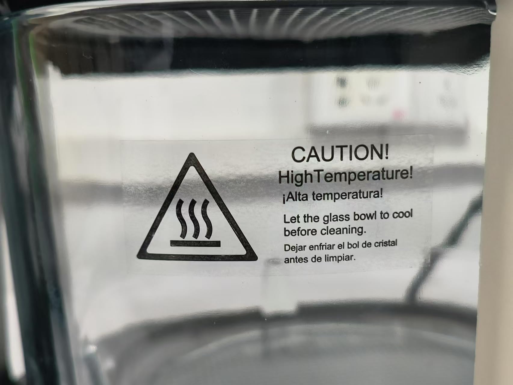Freidora de Aire Digital Sin Aceite 4,2L,Sin Precalentamiento y Desconexión Automática,Cesta de Cristal con Visión 360°,Pantalla Táctil,Capacidad 5-6 Raciones,6 programas,Limpieza Fácil,1300W