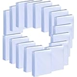 1700 Pcs Card Sleeves TopLoaders for Trading Cards, Plastic Clear Penny Card Sleeves Fit for Sports Cards, Football,Game Card (17 Packs, 3.58
