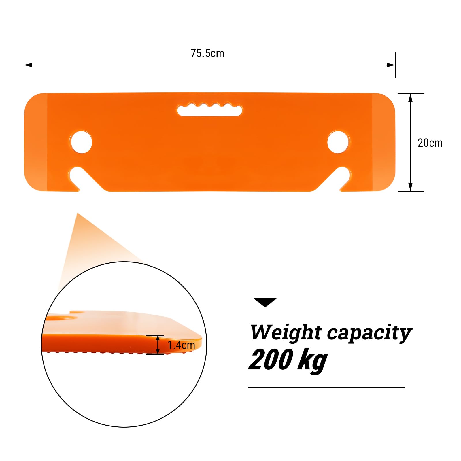 LOSCHEN Tabla de transferencia, dispositivo de asistencia deslizante para transferir de silla de ruedas a cama, inodoro, bañera, coche (naranja)