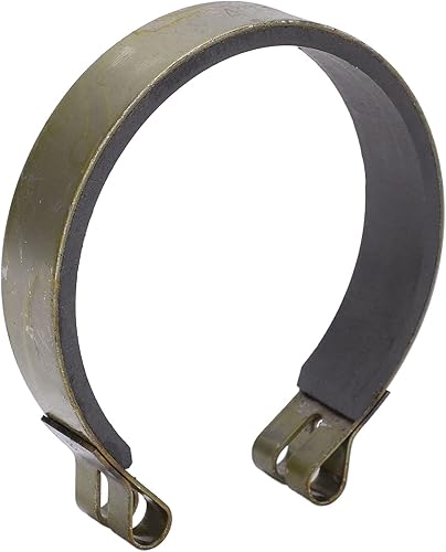 Miniatura 9 de Fydun Banda de freno de 4 pulgadas, kit de pasador de banda de freno de acero y cerámica de alto rendimiento de 78 pulgadas de ancho para Go Karts,