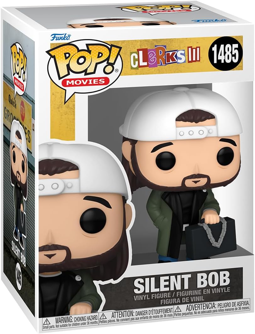 Funko POP! Movies: Clerks 3 - Silent Bob - Collectable Vinyl Figure - Gift Idea - Official Merchandise - for Kids & Adults - Movies Fans - Model Figure for Collectors and Display