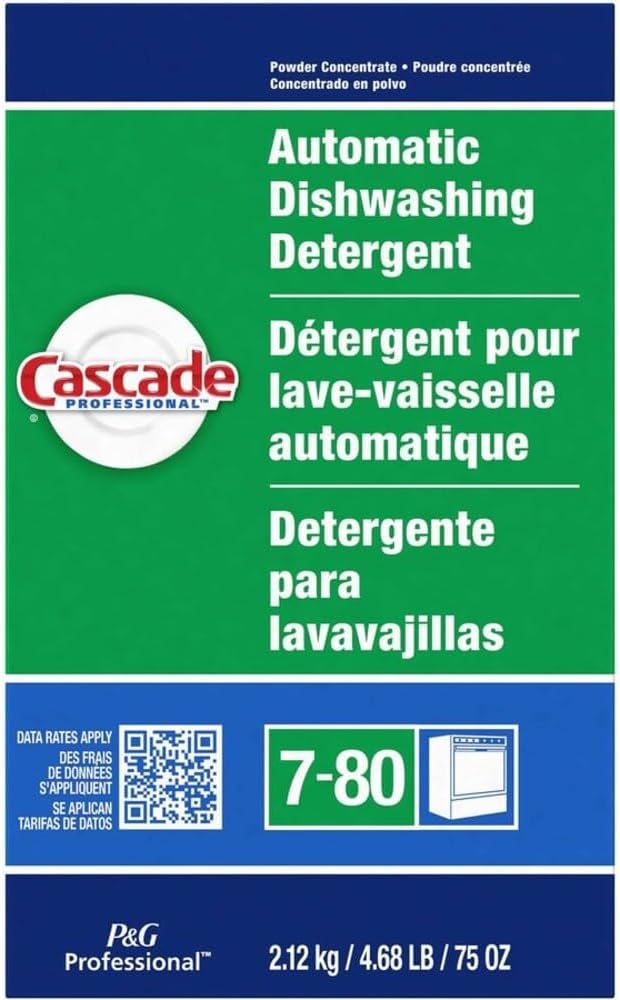 Cascade 59535 Automatic Dishwasher Powder Fresh Scent 75 oz Box