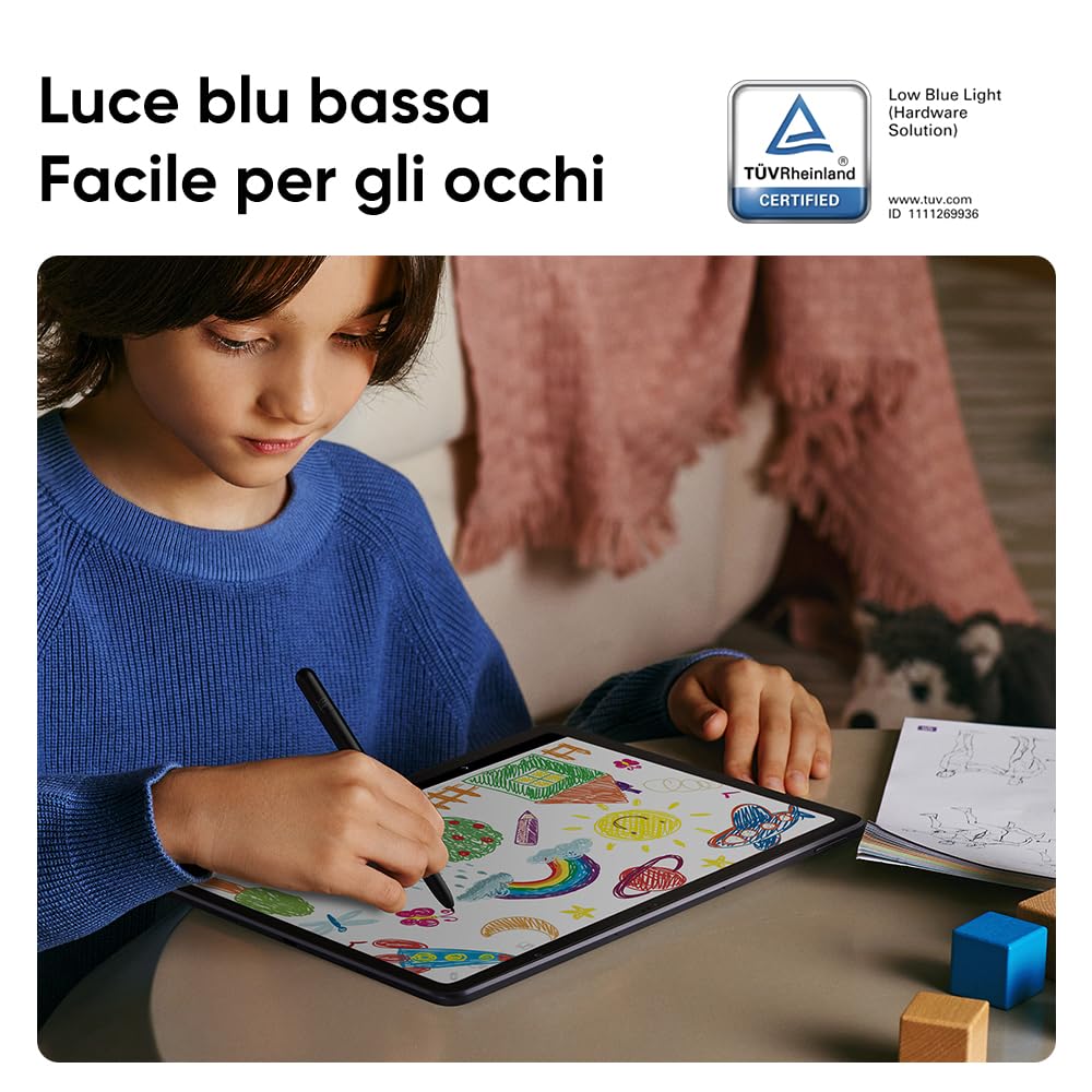 XPPen Tavoletta grafica con schermo autonoma da 12 pollici, Magic Drawing Pad, risoluzione 2K, 16384 livelli di pressione, gamma di colori 77% NTSC, 109% sRGB, 256GB ROM, Fotocamera, Display Doppio