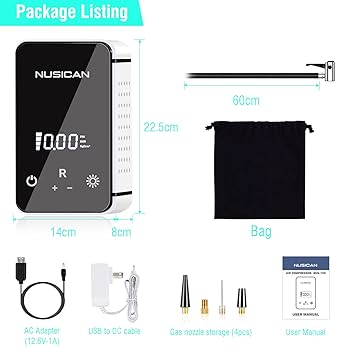 NUSICAN WIRELESS CAR AIR コンプレッサー　WIN-720 NUSICAN WIRELESS CAR AIR コンプレッサー WIN-720