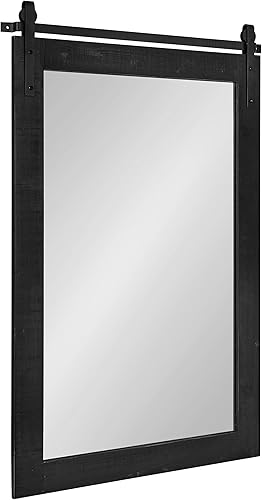 Miniatura 1 de Kate and Laurel Cates Farmhouse - Espejo de pared horizontal con marco de madera