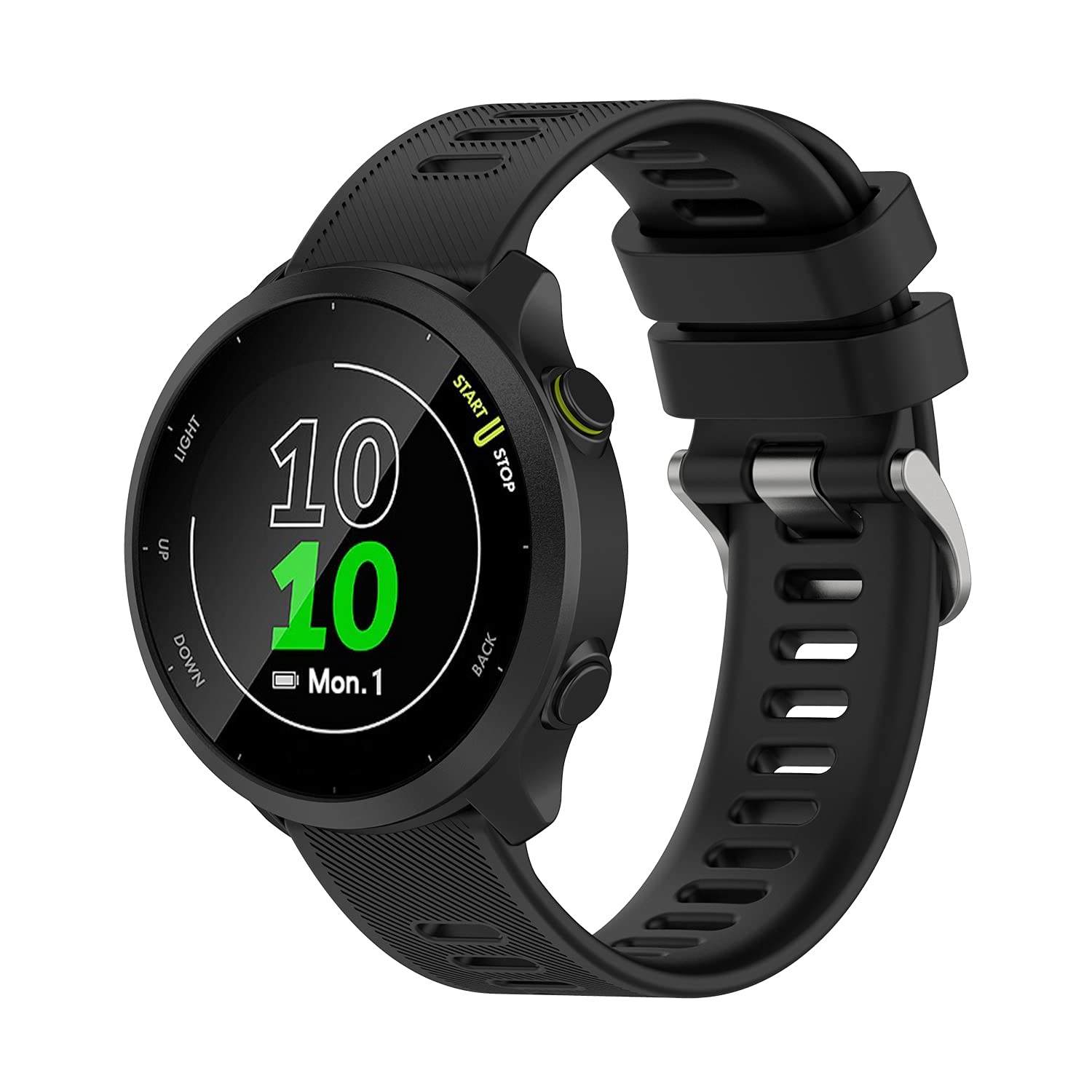 Wownadu 20mm Watch Strap Compatible for Garmin Forerunner 55/245 /165/645