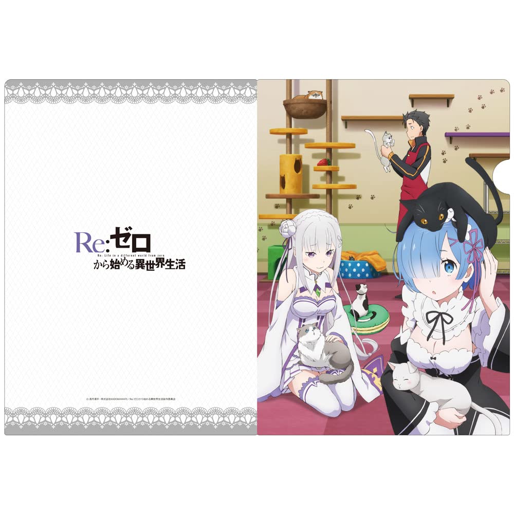 Re:ゼロから始める異世界生活　クリアファイル Amazon.co.jp: Re：ゼロから始める異世界生活 クリアファイル B