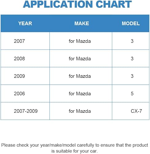 Miniatura 2 de ECCPP Embrague CA CO 24005C 2006 2007 2008 2009 apto para Mazda 3 5 CX-7 2.3L