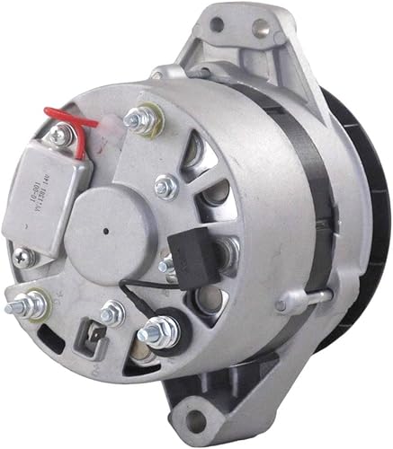 Miniatura 2 de RAREELECTRICAL Nuevo alternador compatible con el cargador de dirección deslizante John Deere 270 JD 280 4045D 77HP 1999 2000 2001