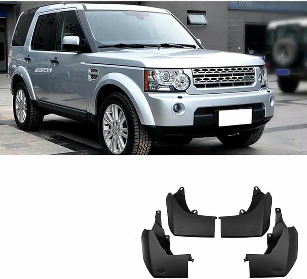 4 Pcs Splash Guards Wheel Mudflaps for Rover Discovery 4 2009-2016 Car Front Rear Rubber Splash Guards