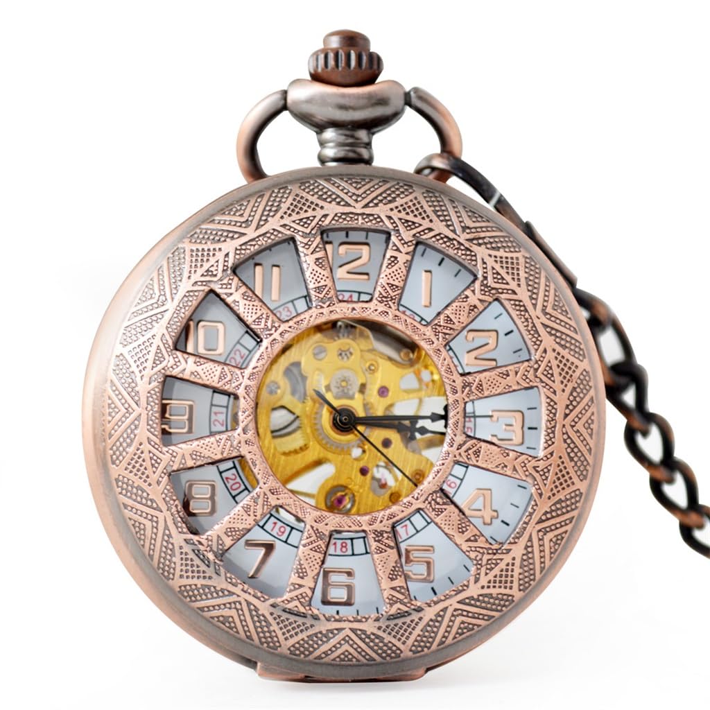 Montre de poche mécanique bijou antique à offrir pour homme et femme passionnés