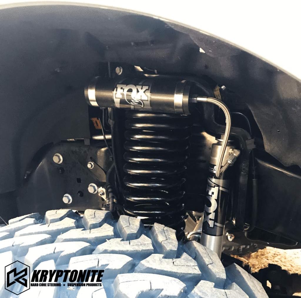 Kryptonite Stage 1 Front Shock Reservoir Mount Kit KRFSM1 Compatible with 2005-2020 F-250 / F-350 Super Duty 4X4