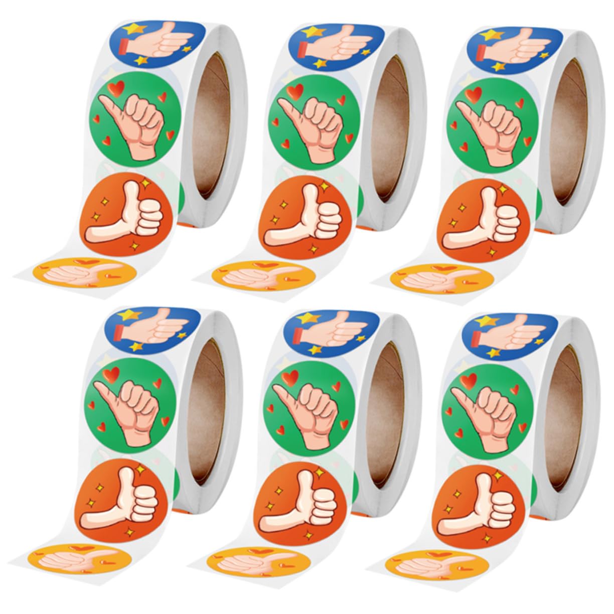 VILLCASE 5 Set Incoraggiare L'etichetta Insegnanti Ricompensa Pennarelli Per La Scuola Punto - Adesivi Incoraggiamento - Adesivi Scuola Adesivi Positivi Decalcomanie Per L'aula 6 * 5