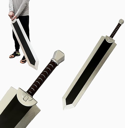 Miniatura 5 de Espada de espuma Berserk Guts de 40 pulgadas de fantasía, perfecta para anime, cosplay, disfraces, eventos, fiestas y coleccionables