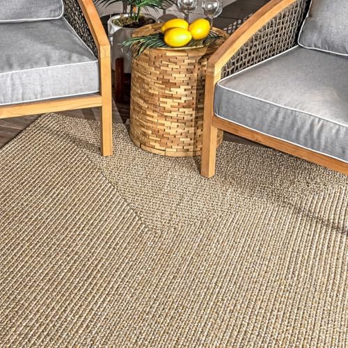 Image of Premium Hand Braided Cotton Rectangular Carpet 4X6 Feet | Soft & Durable Floor Rug for Living Room, Bedroom & Kids Room | Anti-Slip, Washable & Eco-Friendly Color -Beige Mix