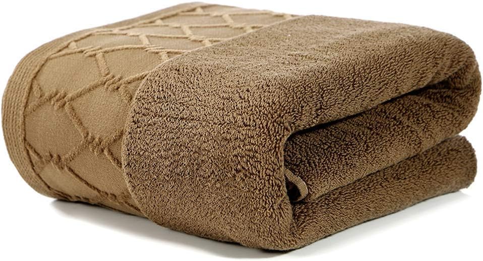 SBTXHJWCGLD Adult Bath Towel Thickened 70 * 140 Cm, 100% Cotton Highly Absorbent Quick Dry Sauna Spa Bath Sheet Set of 2, for Swim Pool Yoga Travel White