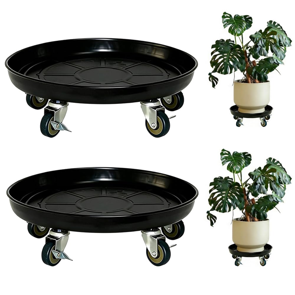 SIAMO 16 Inch Heavy Duty Plant Caddy