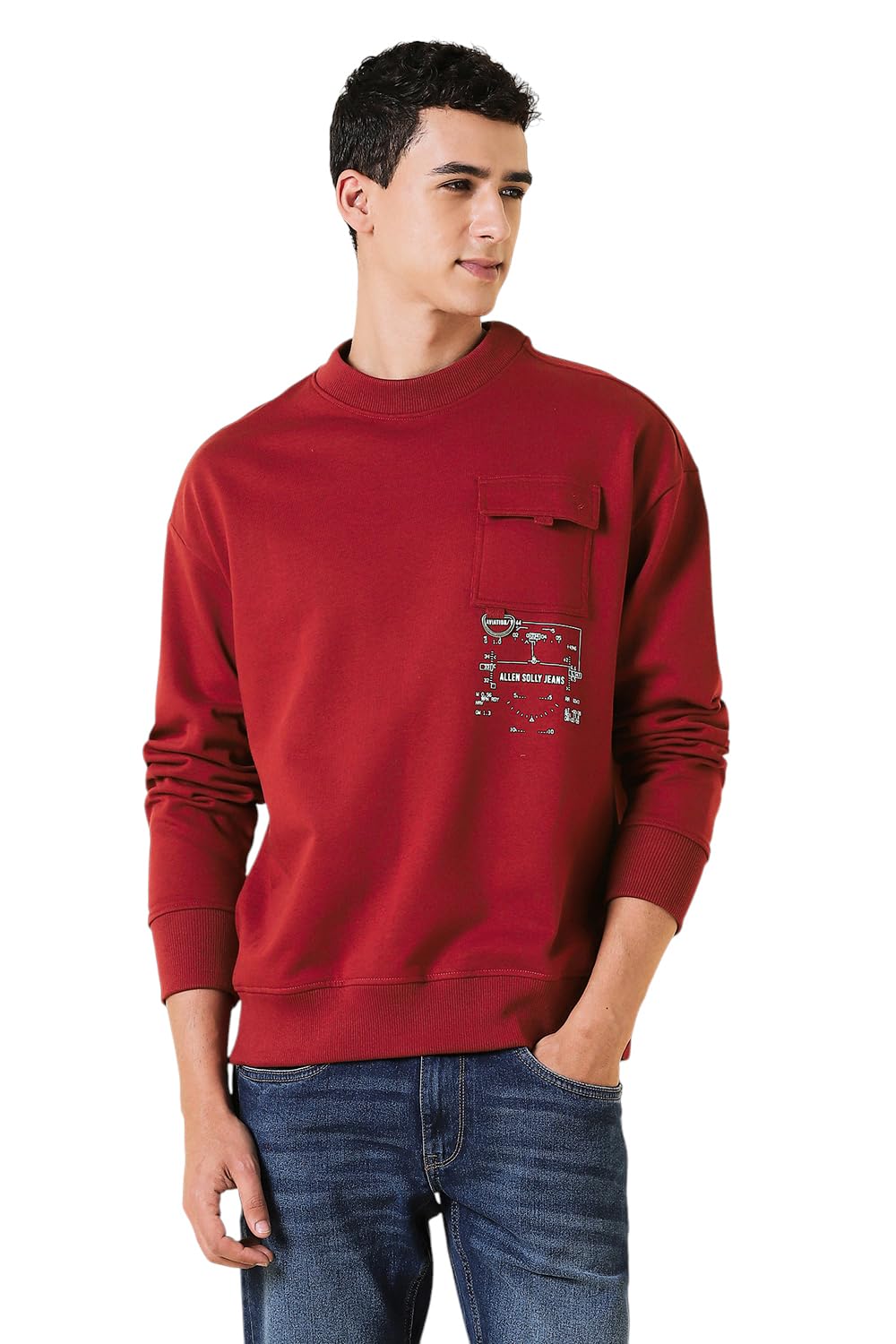 allen solly Men Sweatshirt-picture-20