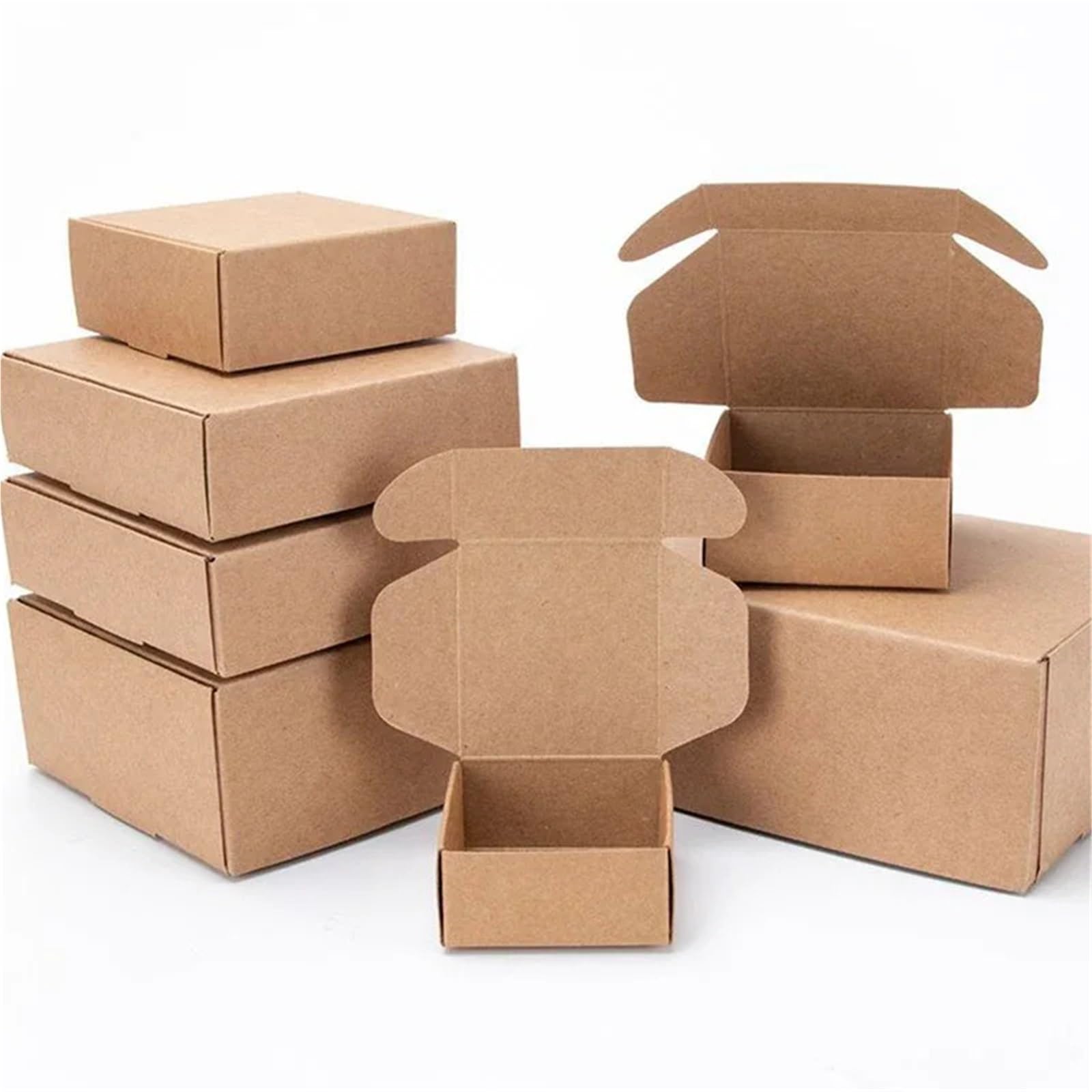 30 Stück einfarbige Papierbox Für Verpackung
