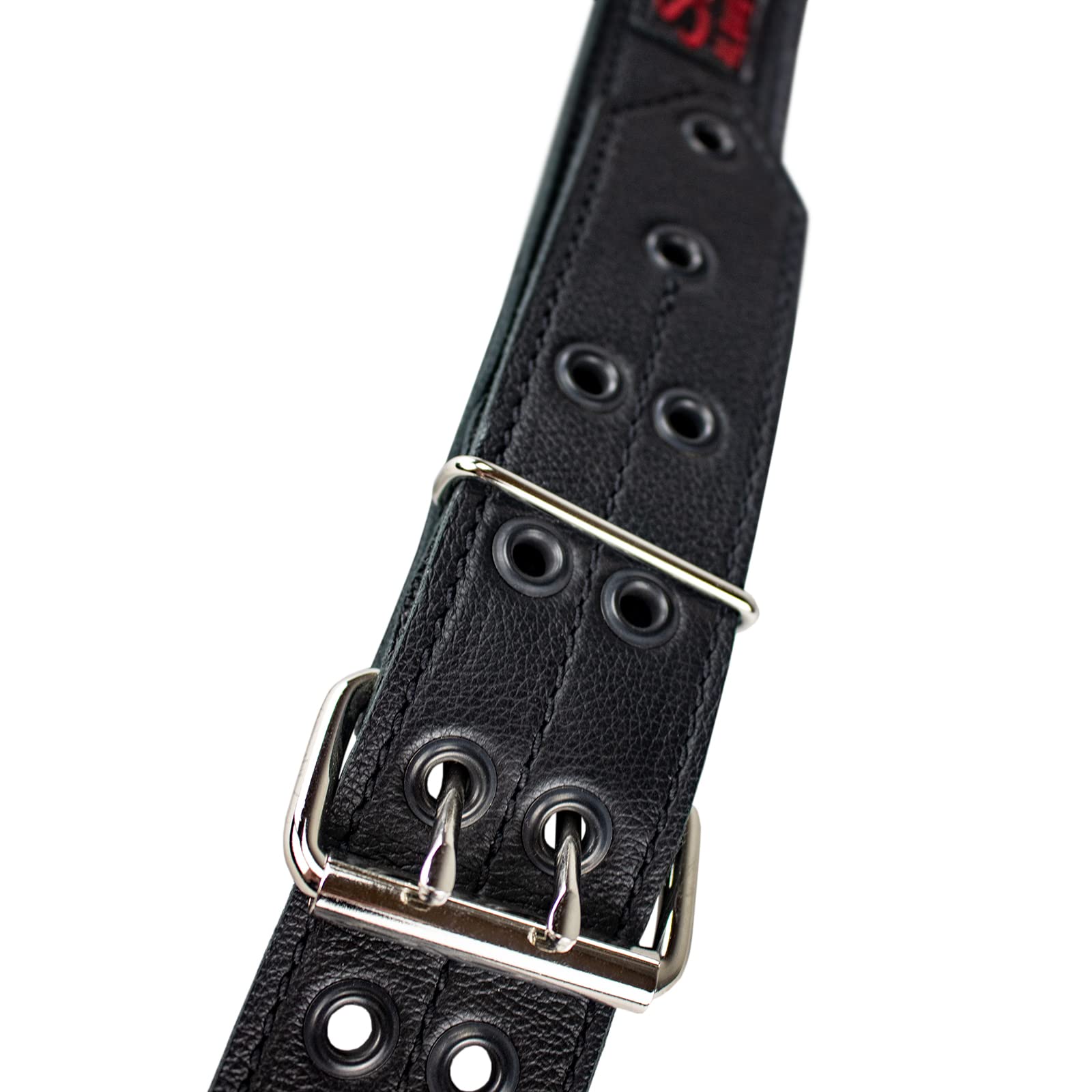 Sawtooth Midnight Armour - Correa de cuero para guitarra de 5 cm de ancho, hecha a mano en los Estados Unidos (ST