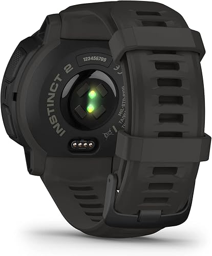 Garmin Instinct 2 Solar Rugged GPS Smartwatch, Graphite - 7
