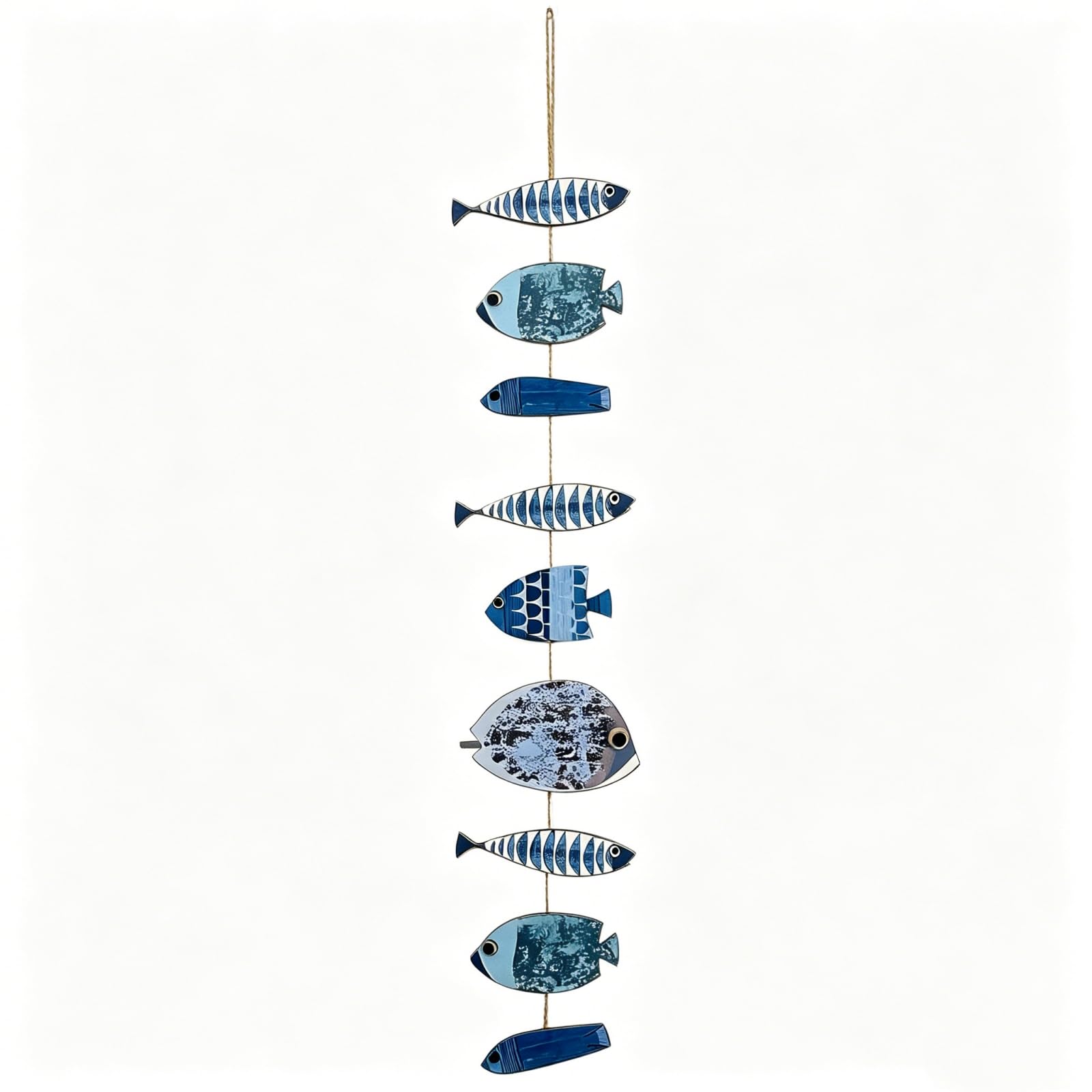 Décoration murale nautique poisson pour habiller un mur vide style maison océan