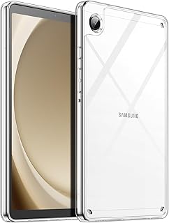 JETech Capa Transparente para Samsung Galaxy Tab A9 de 8,7 Polegadas, Capa Fina Anti-Amarelecimento À Prova de Choque para Tablet com Parte Traseira Rígida do PC e Amortecedor Macio de TPU (Claro)