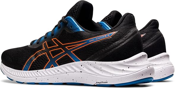 ASICS GEL-EXCITE 8 ネイビー/オレンジ Amazon.com | ASICS Men's Gel-Excite 8 Running Shoes, 10, Black
