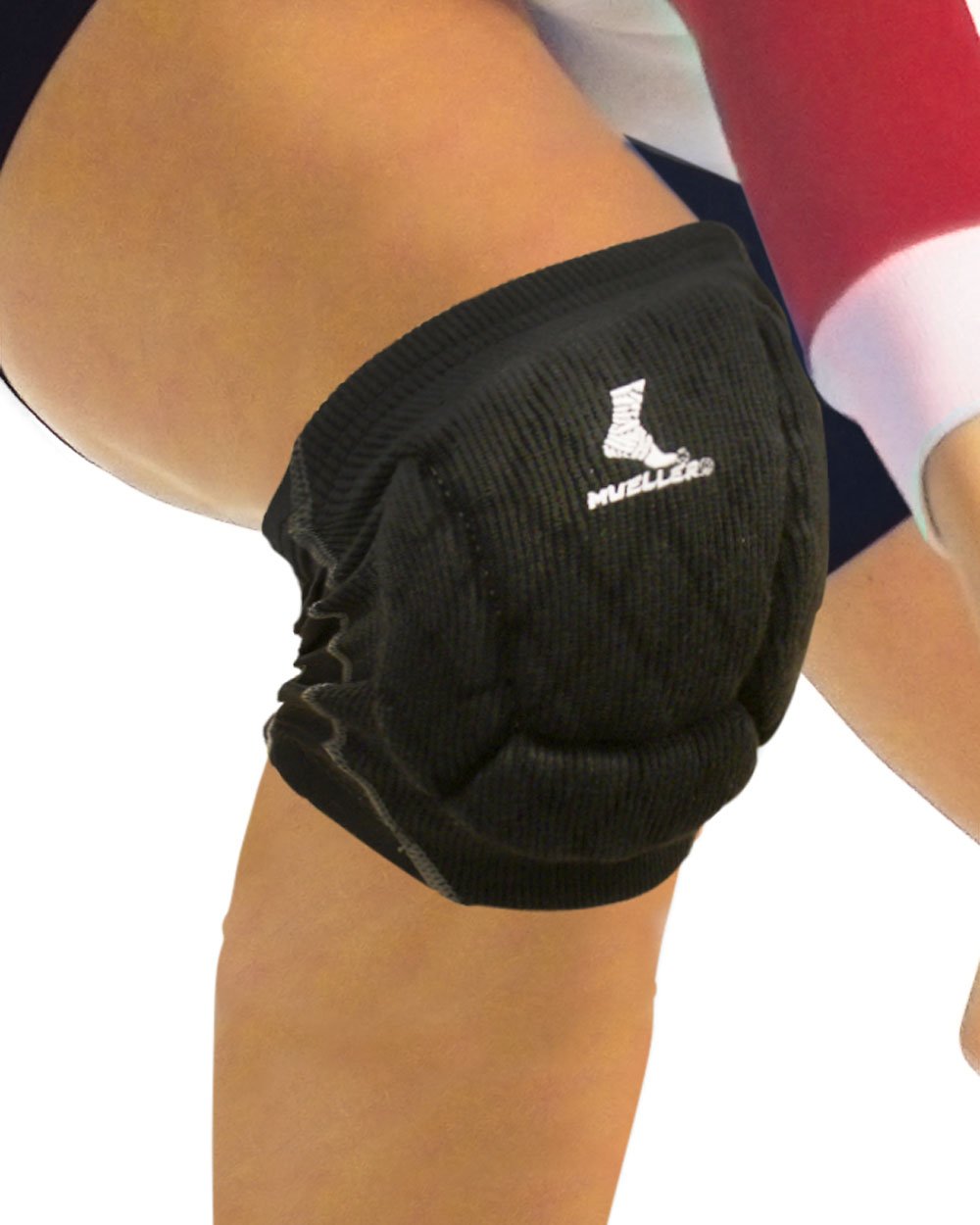 Buy Mueller Sports Medicine Diamond Pad Volleyball Knee Pads, Pair, Black, XLarge Online at