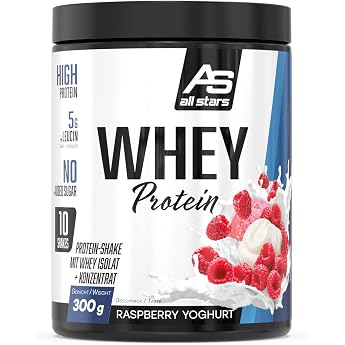 All Stars 100% Whey Protein Powder 300 g Raspberry Yoghurt