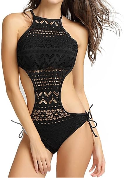high waisted one piece swimsuit
