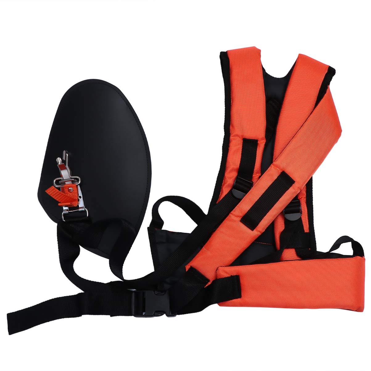 PartyKindom Cintura Imbracatura per Decespugliatore con Spallacci Imbottiti Cinghia Forma Y per Trimmer e Pruner Leggera e Resistente per Giardinaggio e Agricoltura