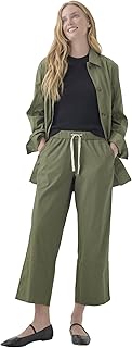 Organic Cotton Women's Daily Crop Pants