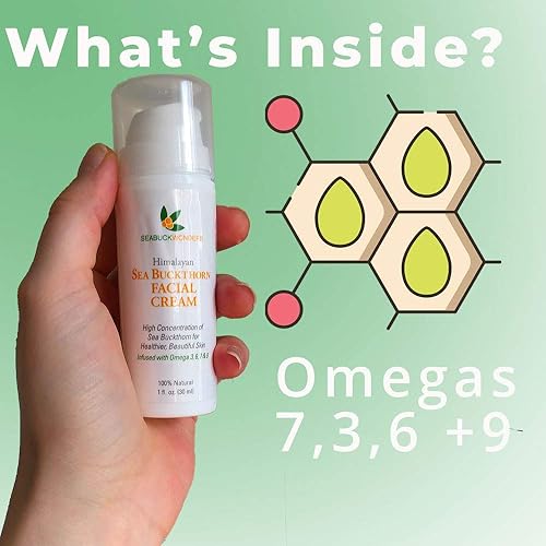 Miniatura 7 de Seabuckwonders Crema facial orgánica de espino amarillo, 1 onza