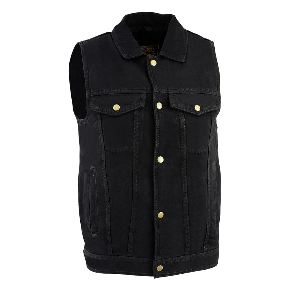 Amazon.com: Milwaukee Leather DM1331 Men's Black Denim