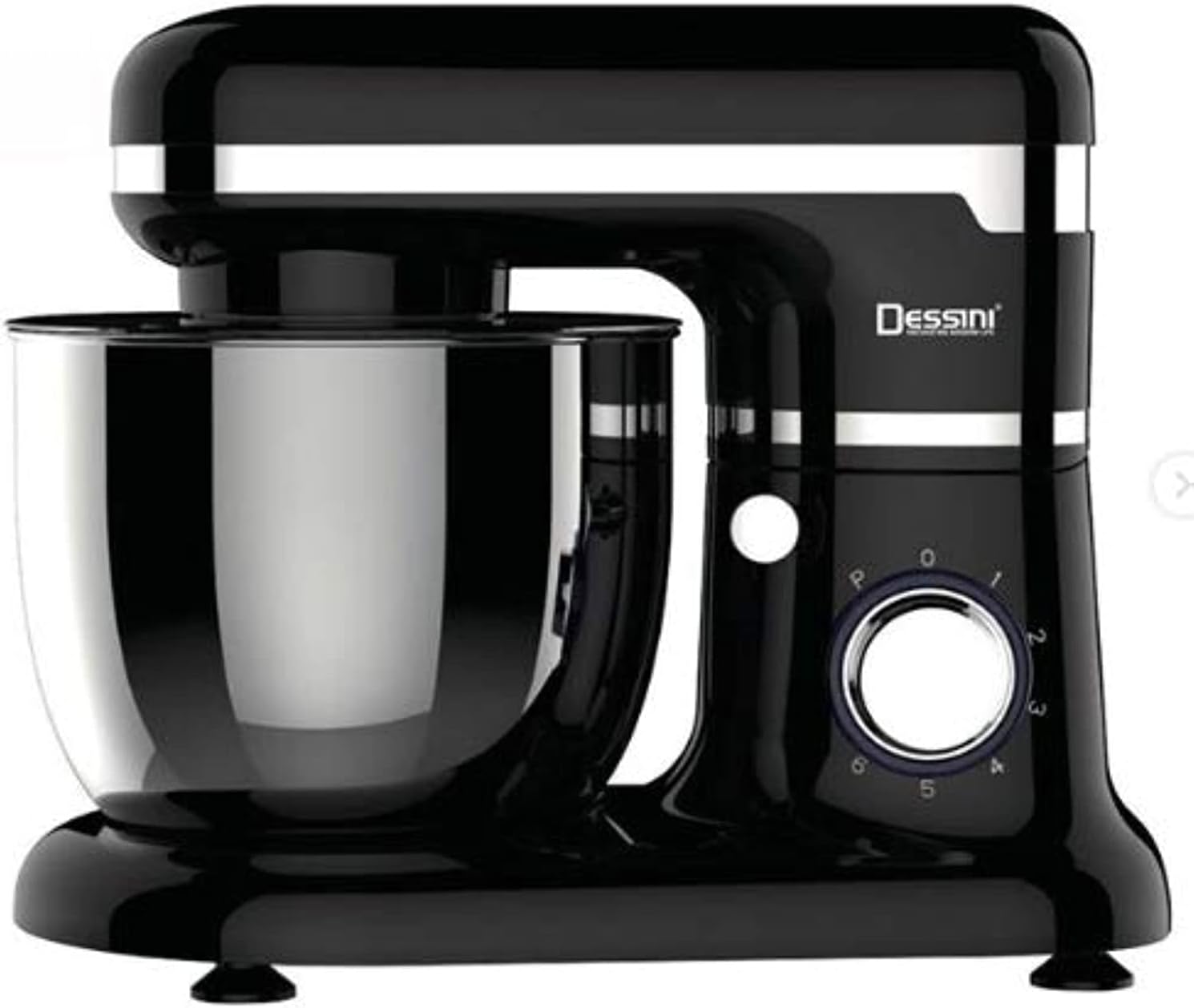 Dessini1500W Stand Mixer, 5L Electric Kneading Machine Food Mixer with Beater, Dough Hook And Wire Whip, Eggbeater for Home Use, 6 Speed Adjustment