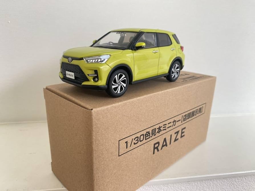 Amazon | トヨタ カラーサンプル RAIZE 1/30 ミニカー ナチュラル