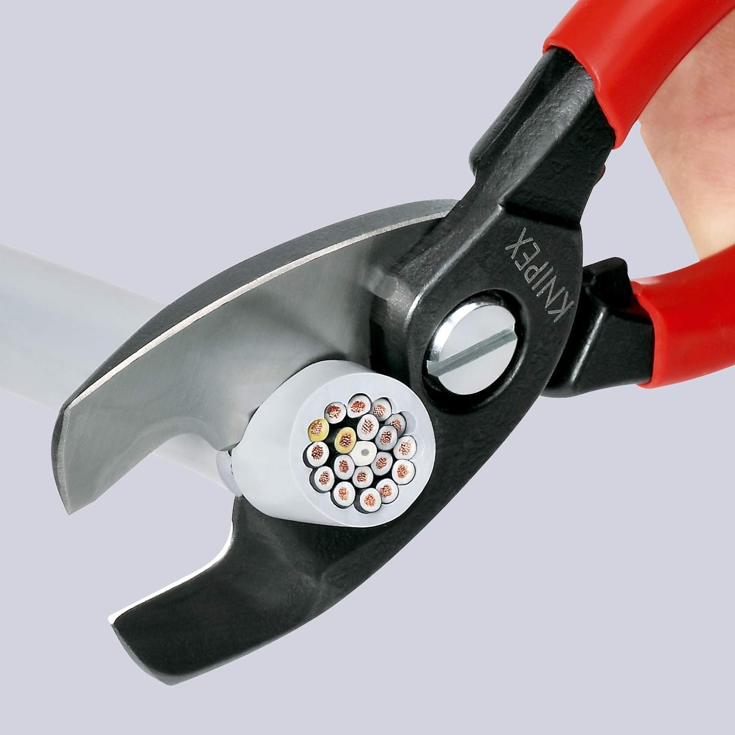 Knipex 95 11 200 SB Cable Shears 7,87" in blister packaging