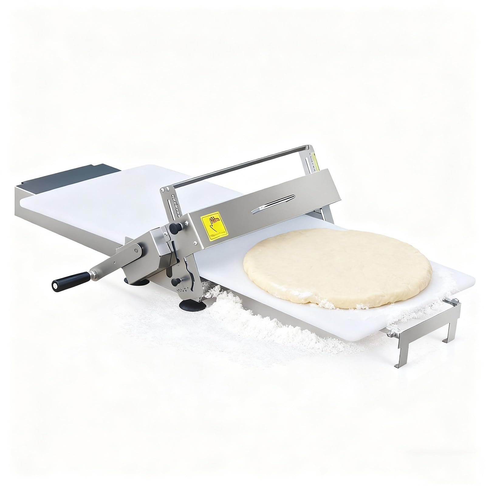 Laminoir à pâte à Croissants, laminoir à pâte Professionnel, épaisseur de la Machine à pâte réglable, laminoir à pâte à Pizza fondante pour Croissants de Table A