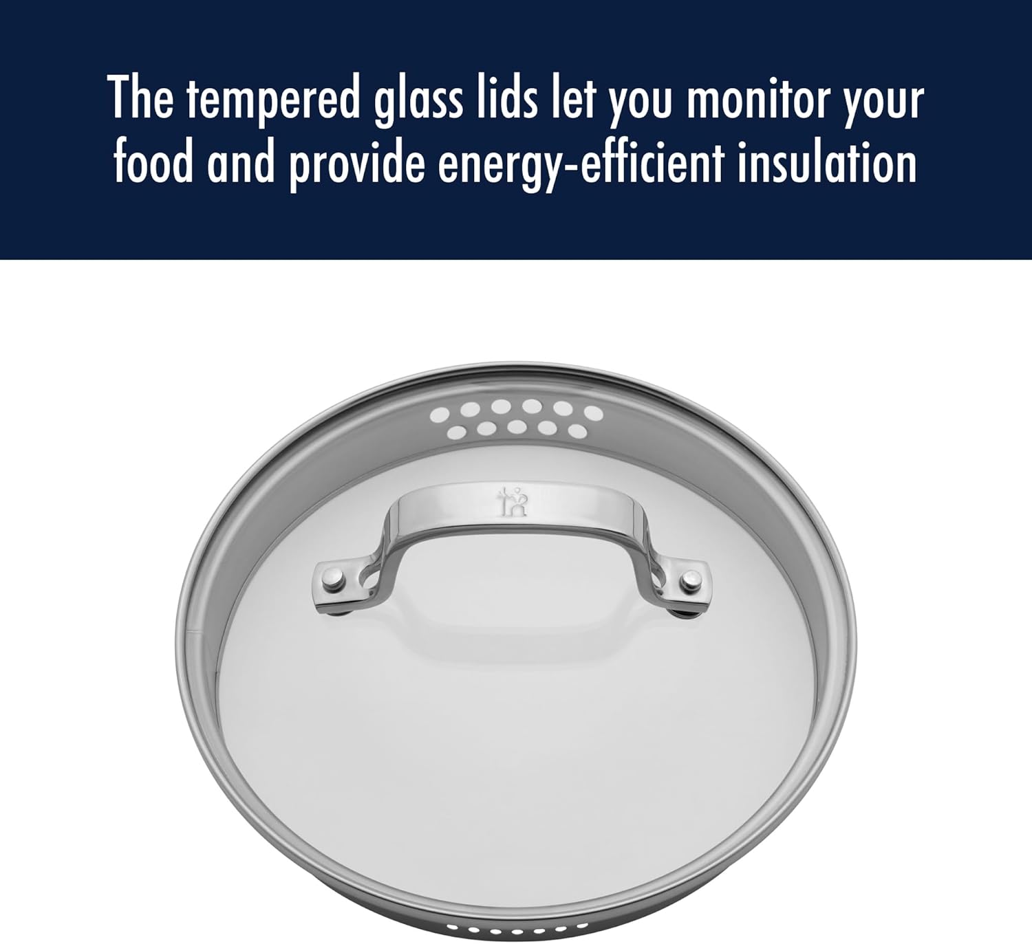 HENCKELS Clad H3 2-qt Saucepan, Induction Pan, Stainless Steel, Durable and Easy to clean