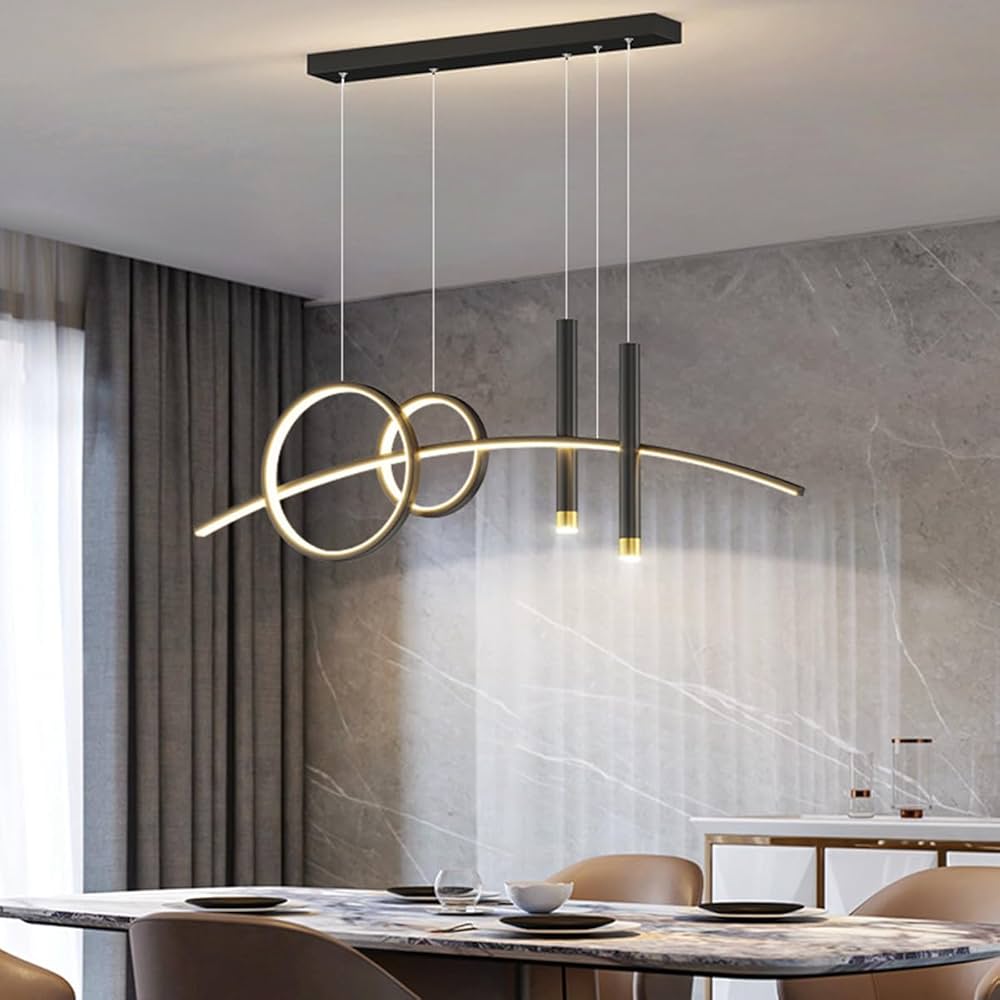 Hanglamp eettafel LED eetkamer hanglamp modern dimbaar