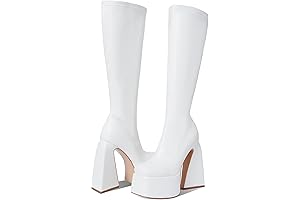 Platform Boots for Women: Stroll in Comfort and Style with Chunky, Knee-High Boots